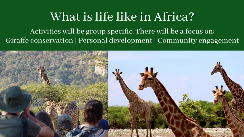 What's life like on a an African venture?